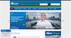 Desktop Screenshot of discom.eu
